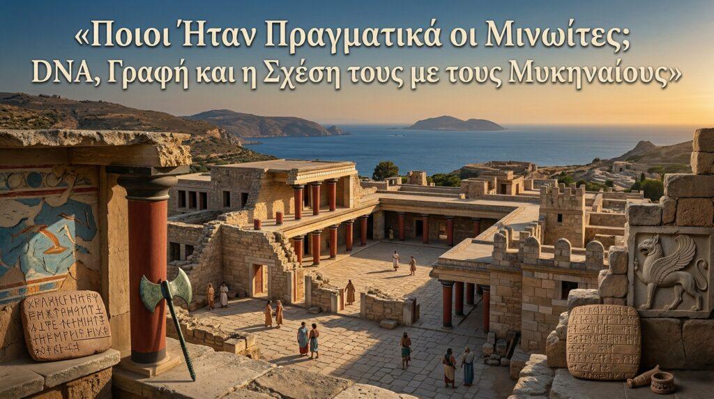 Ποιοι Ήταν Πραγματικά οι Μινωίτες; DNA, Γραφή και η Σχέση τους με τους Μυκηναίους