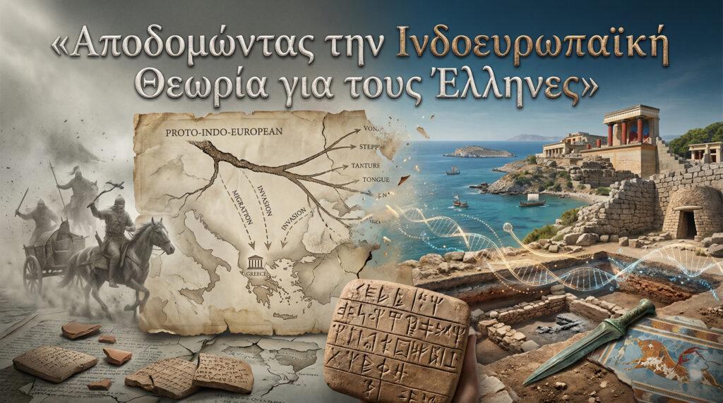Αποδομώντας την Ινδοευρωπαϊκή Θεωρία για τους Έλληνες: Η σύγκλιση αρχαιογενετικής, αρχαιολογίας και γραφής
