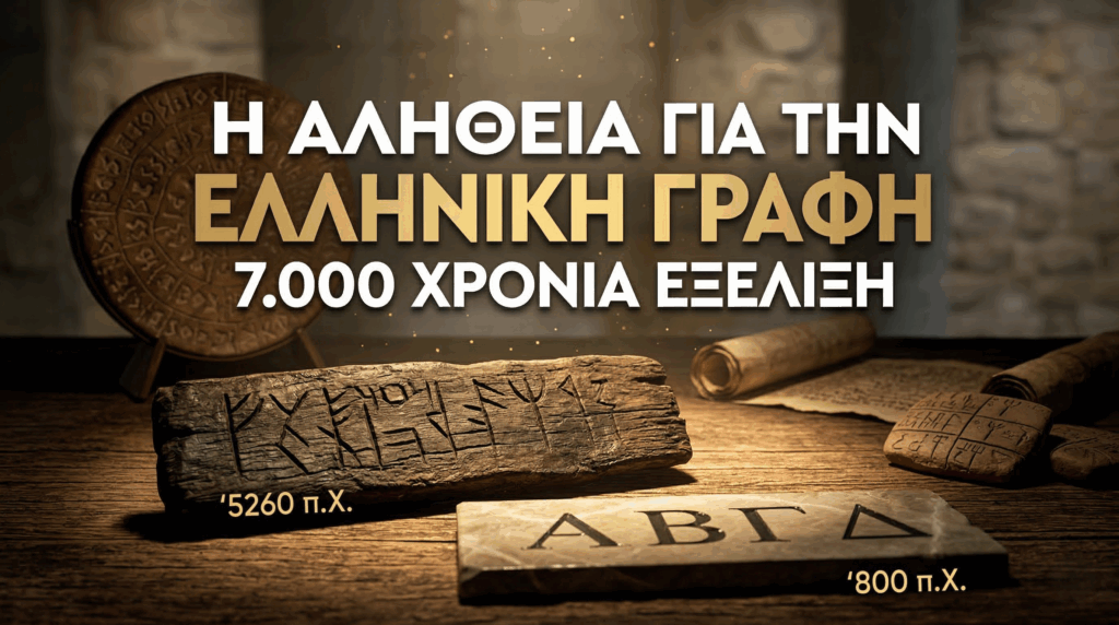 Η Εξέλιξη της Ελληνικής Γραφής