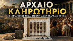 Το Αρχαίο Κληρωτήριο: Η Λίθινη Μηχανή της Αθηναϊκής Δημοκρατίας που Έκανε τον Κλήρο Θεσμό
