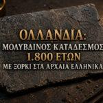 Ολλανδία: Μολύβδινος κατάδεσμος 1.800 ετών με ξόρκι στα αρχαία ελληνικά